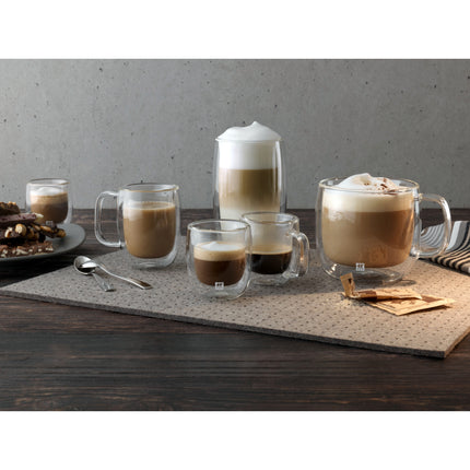 ZWILLING Sorrento Plus 2 Piece, Espresso glass set, transparent