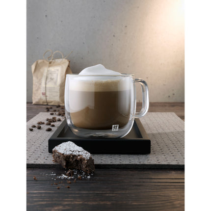 ZWILLING Sorrento Plus 2 Piece, Cappuccino set, transparent