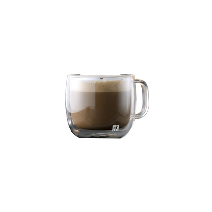 ZWILLING Sorrento Plus 8 Piece, Cappuccino Mug Set - Value Pack, transparent