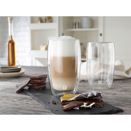 ZWILLING Sorrento 8 Piece, Latte Glass Set - Value Pack, transparent