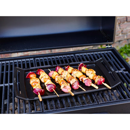 Staub Pans Plancha 38 cm x 25 cm, cast iron