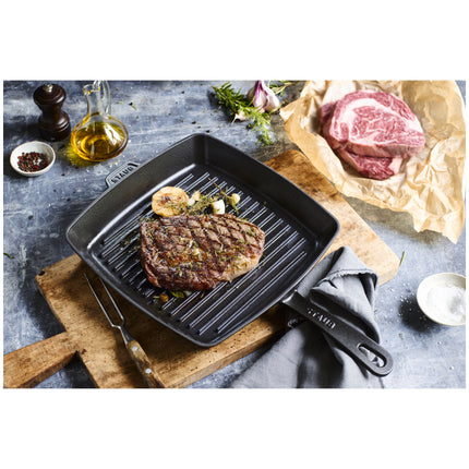 Staub Grill Pans 26 cm cast iron square American grill