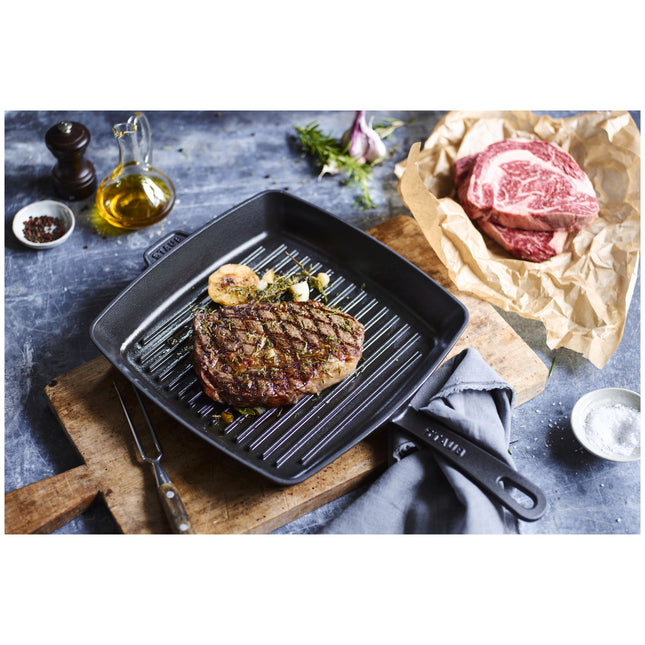 Staub Grill Pans 30 cm cast iron square American grill