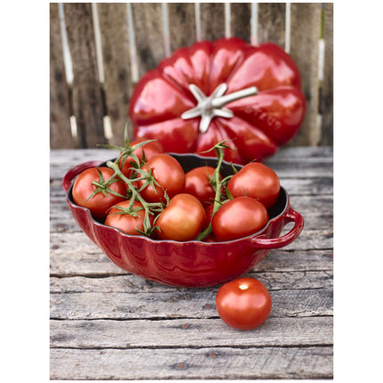 Staub La Cocotte 2.8 l cast iron tomato Cocotte, cherry