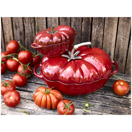 Staub La Cocotte 2.8 l cast iron tomato Cocotte, cherry