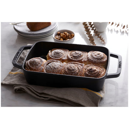 Staub Specialities 3 l cast iron rectangular roasting and baking pan
