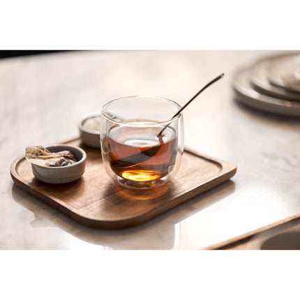 Staub Dining Line 4 Piece ceramic Condiment Bowl Set, white truffle
