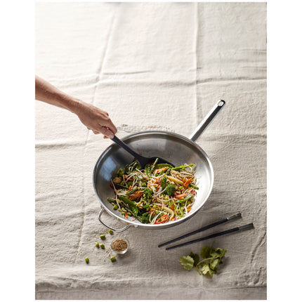 ZWILLING Plus 32 cm / 12.5 inch 18/10 Stainless Steel Wok