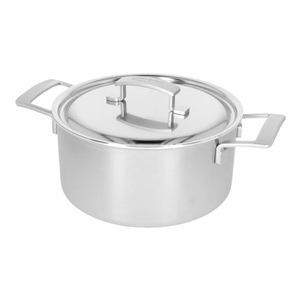 Demeyere Industry 5 5.2 l 18/10 Stainless Steel Stew pot with lid