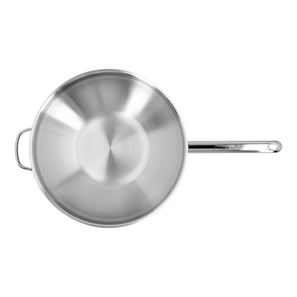 Demeyere Apollo 7 32 cm / 12.5 inch 18/10 Stainless Steel Wok flat bottom