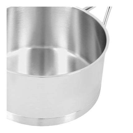 Demeyere Atlantis 7 3 l 18/10 Stainless Steel round Sauce pan with lid, silver