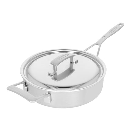 Demeyere Industry 5 24 cm 18/10 Stainless Steel Saute pan with lid