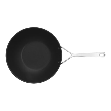 Demeyere Alu Pro 5 30 cm / 12 inch aluminum Wok flat bottom