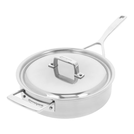Demeyere Essential 5 24 cm Stainless Steel Saute Pan with Lid