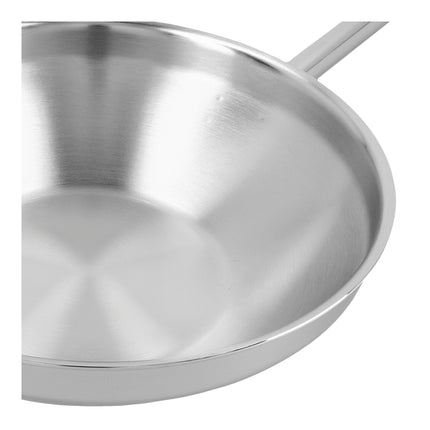 Demeyere Apollo 7 32 cm / 12.5 inch 18/10 Stainless Steel Wok flat bottom
