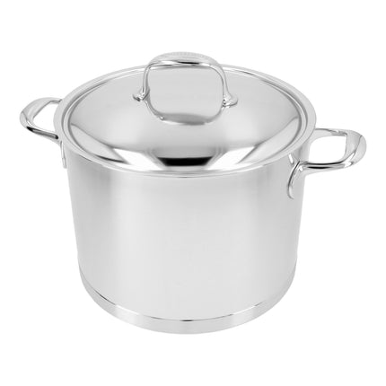 Demeyere Atlantis 7 8 l 18/10 Stainless Steel Stock pot with lid