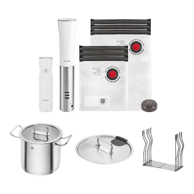 ZWILLING VACUUM STARTER SET SOUS-VIDE, 12 PIECE