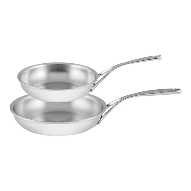 Demeyere 2 Piece 18/10 Stainless Steel Frying pan Set
