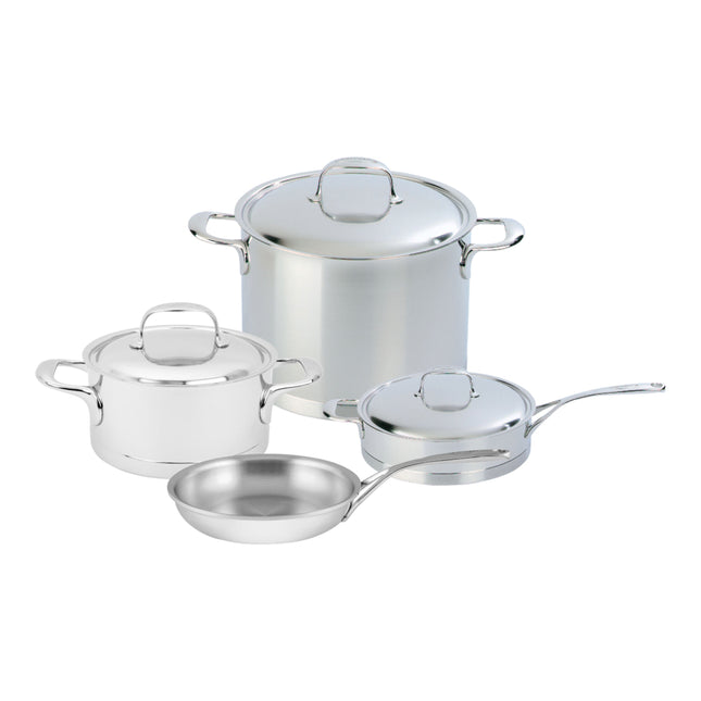 Demeyere 7 Piece 18/10 Stainless Steel Cookware set