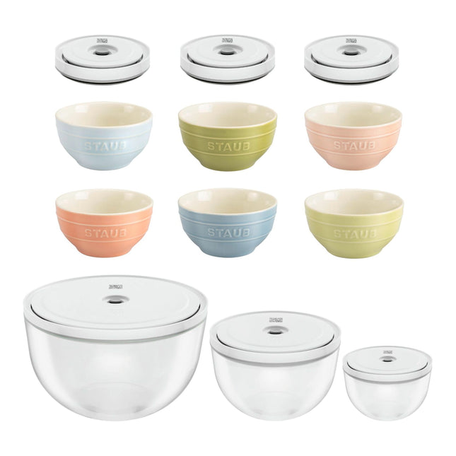 Fresh & Save Bowls and STAUB Macaroon Set