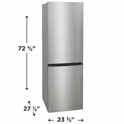 Vesta Nunavut 24" Stainless Steel Refrigerator