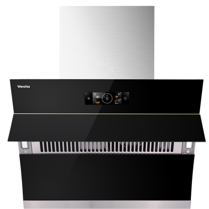 Vesta Dover 30" | Black | Side-Draft Design
