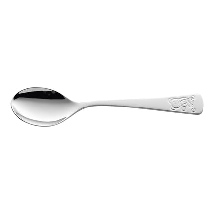 ZWILLING Teddy 4 Piece, Children's flatware set, silver
