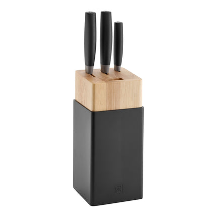 ZWILLING Now S 4 Piece, Knife block set, black