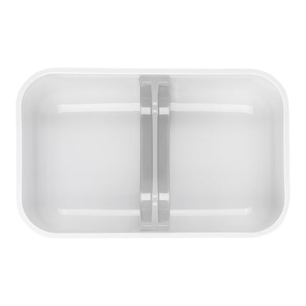 ZWILLING Dinos M DINOS Vacuum Lunch Box with divider, plastic, white-grey