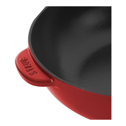Staub Pans 26 cm / 10 inch cast iron DAILY PAN WITH GLASS LID