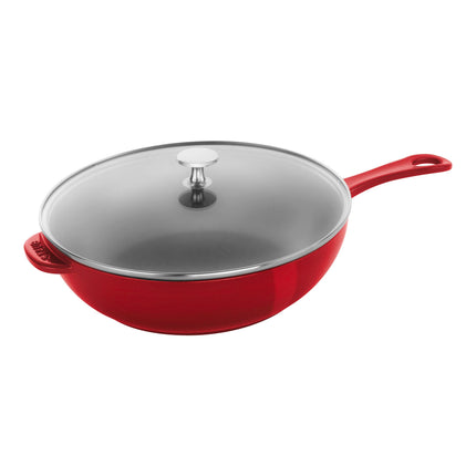 Staub Pans 26 cm / 10 inch cast iron DAILY PAN WITH GLASS LID