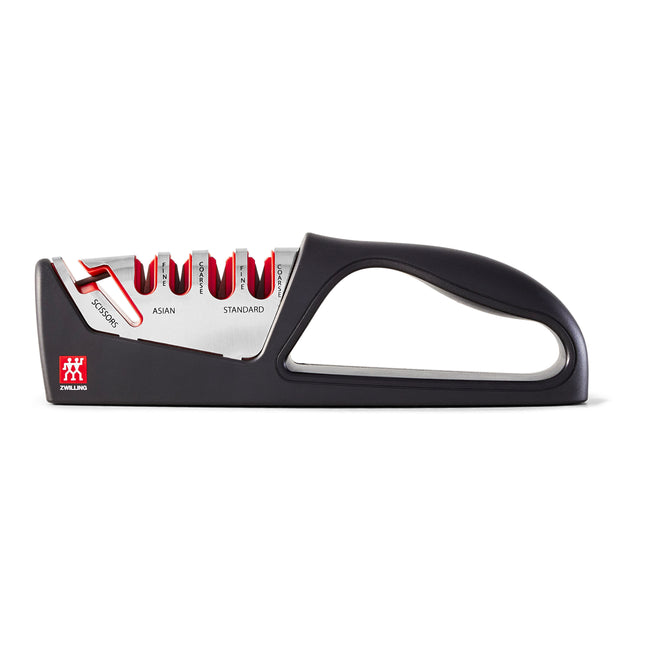 ZWILLING Four Stage Knife Sharpener With Shear Sharpener Knife sharpener black