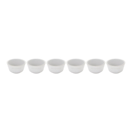 Henckels Ceramic 6 Piece round Bakeware set, dark-blue