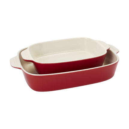 Henckels Ceramic 8 Piece Bakeware set, white