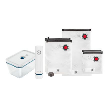 ZWILLING Fresh & Save glass Vacuum starter set, 7 Piece