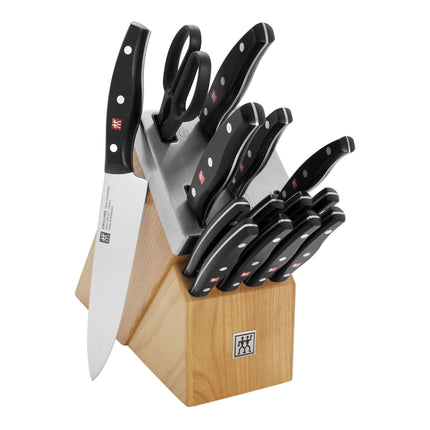 ZWILLING Signature 15 Piece, Self Sharpening Block Set