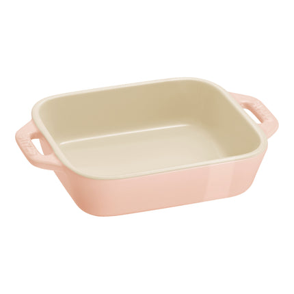 Staub Ceramique Rectangular Baking Dish Set Macaron light pink 3 Piece