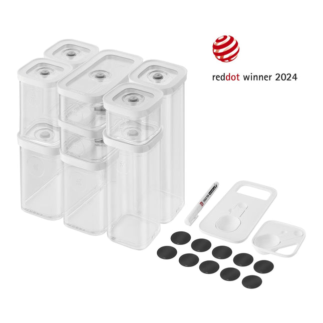 ZWILLING Fresh & Save CUBE CUBE Set, S/M / 12 Piece, transparent-white