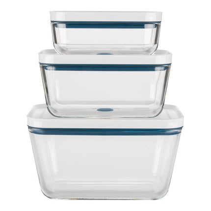 ZWILLING Fresh & Save S/M/L / 3 Piece Vacuum box set, glass, la-mer
