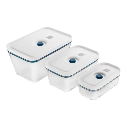 ZWILLING Fresh & Save S/M/L / 3 Piece Vacuum box set, glass, la-mer