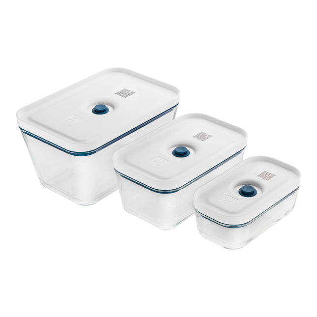 ZWILLING Fresh & Save S/M/L / 3 Piece Vacuum box set, glass, la-mer