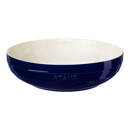 Staub Ceramique 28 cm ceramic round serving bowl