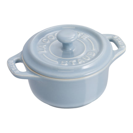 Staub Ceramique 6 Piece ceramic Cocotte set macaron, mixed Colours