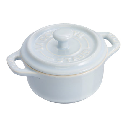 Staub Ceramique 6 Piece ceramic Cocotte set macaron, mixed Colours