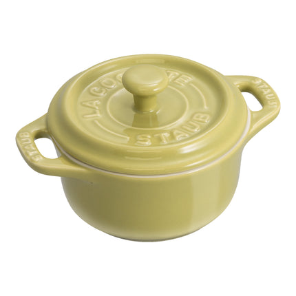 Staub Ceramique 6 Piece ceramic Cocotte set macaron, mixed Colours