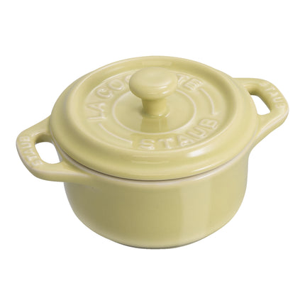 Staub Ceramique 6 Piece ceramic Cocotte set macaron, mixed Colours