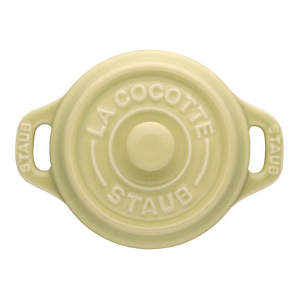 Staub Ceramique 6 Piece ceramic Cocotte set macaron, mixed Colours