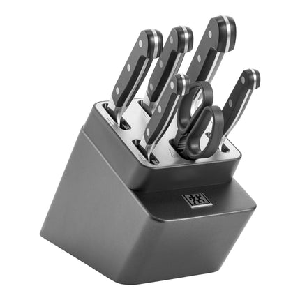 ZWILLING Pro 7 Piece, Knife block set, anthracite
