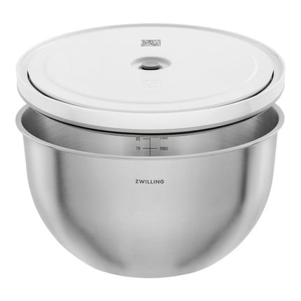 ZWILLING Fresh & Save BOWLS Vacuum bowl L / 24 cm, stainless steel, silver