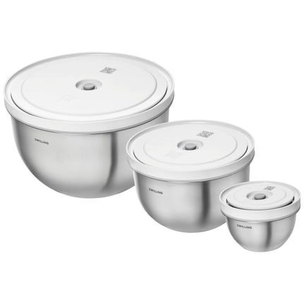 ZWILLING FRESH & SAVE STAINLESS STEEL BOWLS EXPANDER SET